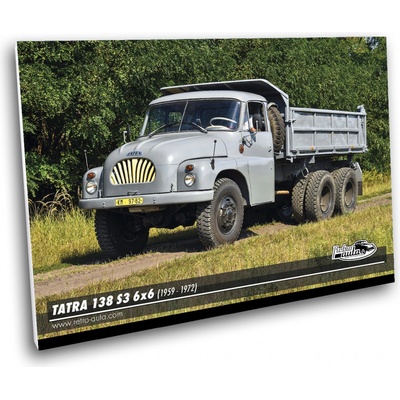 Obraz č. 26 - Tatra 138 S3 6x6 (1959 - 1972) 100 x 70 cm