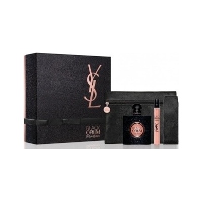 Yves Saint Laurent Opium Black EDP 50 ml + EDP 7,5 ml + etue dárková sada