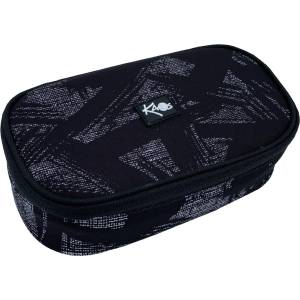 KAOS Овален ученически несесер Kaos Maxi - Raw (51848)