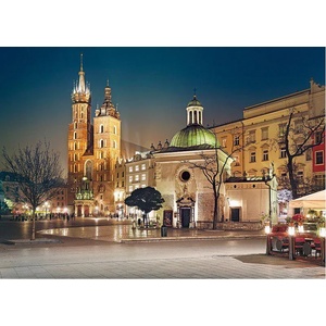 Cherry Pazzi - Puzzle Market Square in Cracow - 1 000 piese