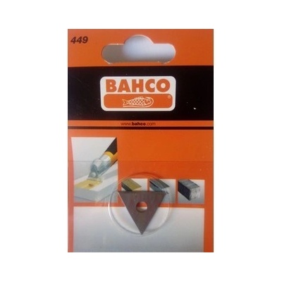 Bahco Břit náhradní 25 mm trojúhelníkový ke škrabce 448 a 625, 6g b10 - BA-449