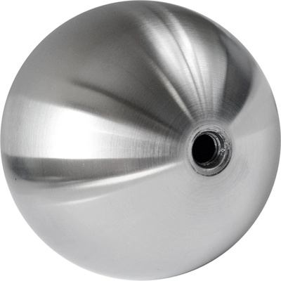 Koule dutá se závitem M8 / ø 70 mm, broušená nerez K320 / AISI304