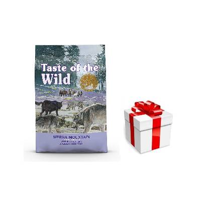 TASTE OF THE WILD Sierra Mountain 12,2kg + prekvapenie pre vášho psa ZDARMA