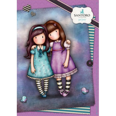 Educa Mini Cubes Santoro London Gorjuss Friends walk together 100 dielov