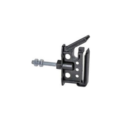 Izolátor k elektrickému ohradníku plochý pro pásku do 40 mm a lanko do 6 mm, metrický závit M6 - 25 ks