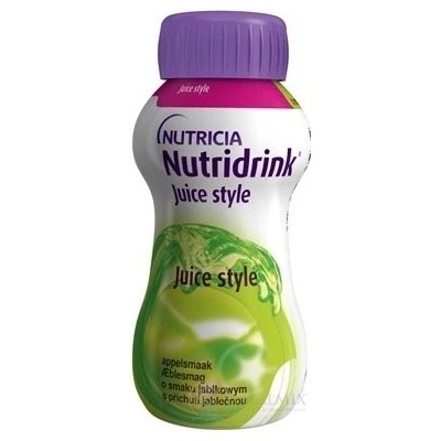 Nutridrink Juice Style s jablkovou príchuťou inov.2021 4 x 200 ml