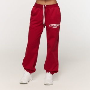 GymBeam Дамски спортни джогъри Varsity Red L