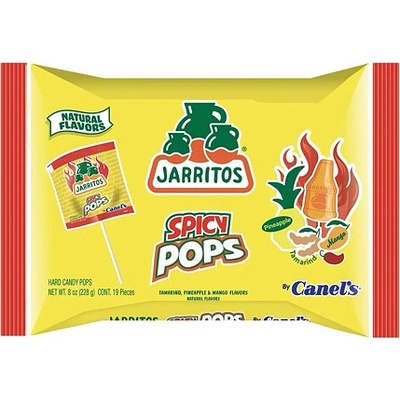 Jarritos pálivá lízátka s příchutí exotického ovoce 19 x 12 g
