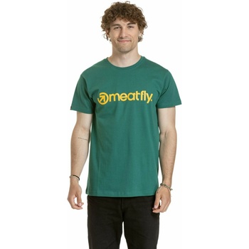 Meatfly мъжка тениска MF Logo Forest Green Meatfly | Zelen | МЪЖЕ | S