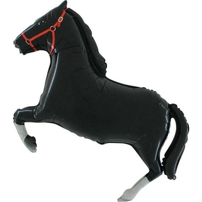 Grabo 180 BLACK Fóliový balón Kôň 56cm