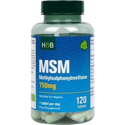 Holland & Barrett MSM / Methylsulphonylmethane 750 mg [120 Таблетки]