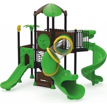 Playground System DETSKÉ IHRISKO so šmykľavkami a tobogánom Tropical