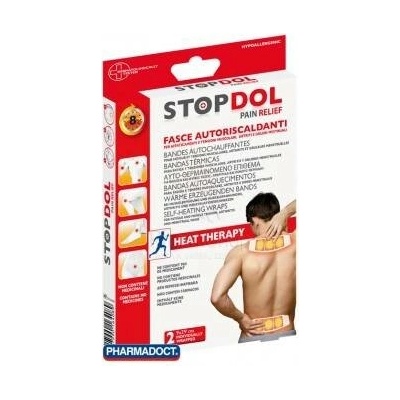 STOPDOL samohřejivá náplast 9 × 29 cm 2 ks
