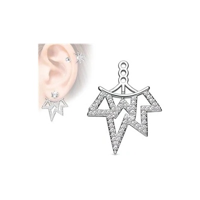 Piercingate NAU00953 čirá levé ucho