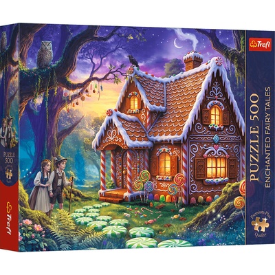 TREFL Premium Plus Enchanted Fairy Tales O perníkovej chalúpke 500 dielov