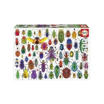 Educa Puzzle 500 pieces. Colorful insects