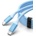 ORICO CDX 100W 5A Power Delivery USB-C - USB-C кабел 1m - син (6942227138590)