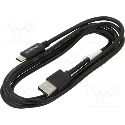 Lanberg CA-USBO-15CU-0018-BK USB 2.0, USB A vidlice,USB C vidlice, 1,8m