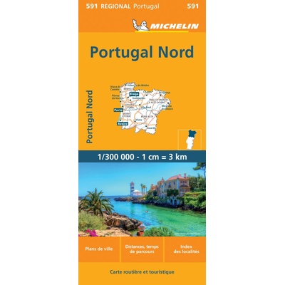 mapa Portugal north 1:300 t.
