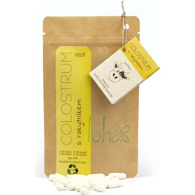 IgG 40% Colostrum s rakytníkem 100 tobolek