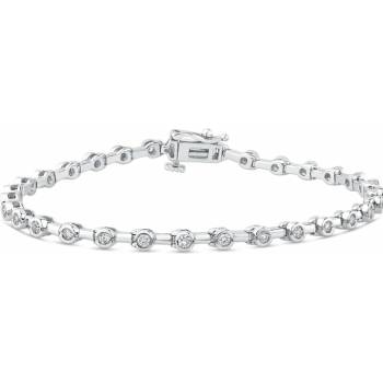 Eppi Romantický náramok s lab-grown diamantmi Irlene BR44579