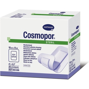 Cosmopor náplast hypoalergenní sterilní 8 x 10 cm s polštářkem 1 ks