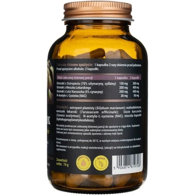 Doctor Life LiverDetox Pečeň a trávenie 120 kapsúl