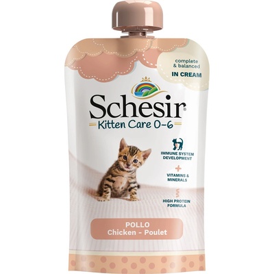 Schesir Cat Kitten kura 10 x 150 g