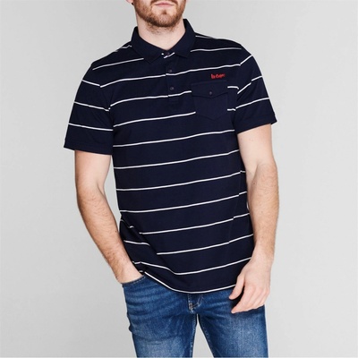 Lee Cooper pánské tričko polo NAVY/WHITE