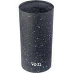 VOLTZ Поставка за ножове Oliver Voltz OV51645AB, Цилиндър, 11х22 см, Черен