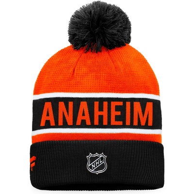Fanatics Authentic Pro Game & Train Cuffed Pom Knit Anaheim Ducks