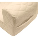 New Baby Detské kresielko Velvet Obláčiky slonová kosť