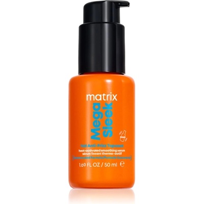 Matrix Mega Sleek 96H Anti-Frizz Topcoat серум за коса за непокорна коса 50ml