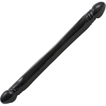 Image 1 of Doc Johnson Double Header Dong Smooth 18" Black