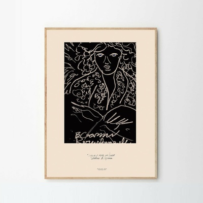 Moikka Plagát Woman With A Book by By Garmi 50x70
