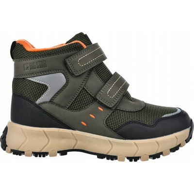 Big Star zateplené sněhule traperky dětské khaki