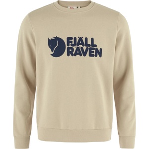 Fjällräven Мъжки пуловер Fjällräven Fjällräven Logo Sweater Jumper - Fossil (017-2027-1112)