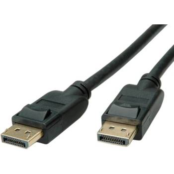 Roline Кабел Roline 11.04. 5811, от DisplayPort(м) към DisplayPort(м), 2m, черен