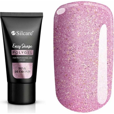 Silcare POLY gel Easy Shape PINK DIAMOND 30 g