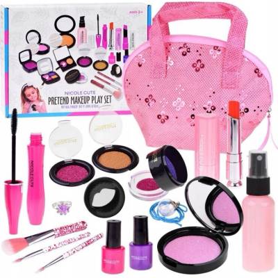 JOKO Detská Make Up Sada + kozmetická taštička + náhrdelník s prsteňom