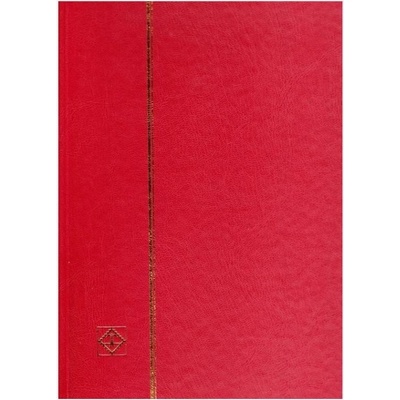 LEUCHTTURM Album na známky BASIC, A4, 16 černých stran Barva: Červená – Zboží Živě