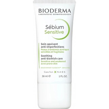 BIODERMA Sebium Sensitive хидратиращ крем за проблемна кожа и акне за жени 30 мл