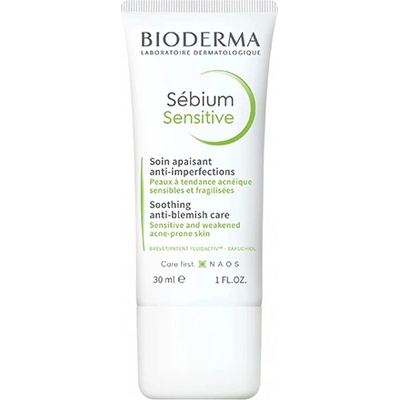 BIODERMA Sebium Sensitive хидратиращ крем за проблемна кожа и акне за жени 30 мл