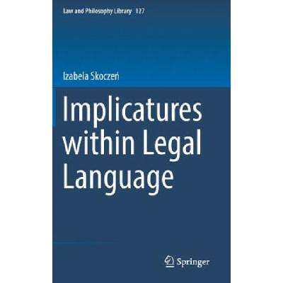 Implicatures within Legal Language | Izabela Skoczen