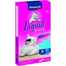 Krmivo pre mačky Vitakraft Cat Liquid-snack s lososem + omega 3 6 x 15 g