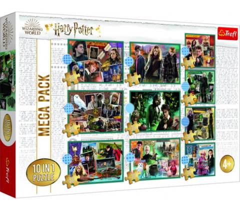 Trefl Harry Potter MEGA PACK 10v1