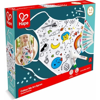Hape Творчески комплект Hape - Направи си сам цветна престилка, 7 части (H2014)