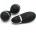 Rimba Ibiza Vibrator Set Black-Gold