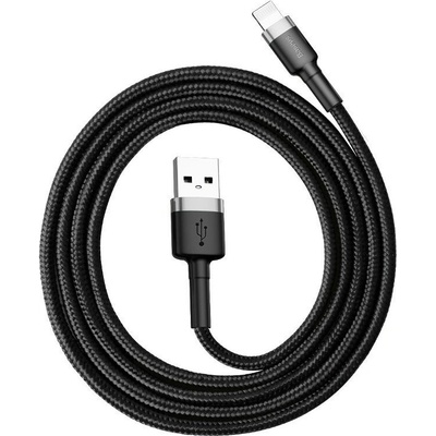 Baseus Cafule Lightning 0,5m šedo-černý 6953156274938