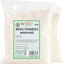 Zdraví z přírody Mouka pohanková polohrubá 500 g